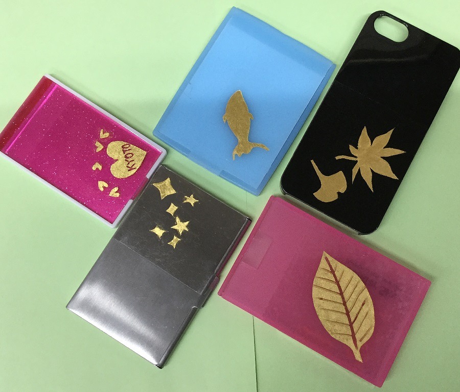 Gold foil handicraft experience (Simple course)【09:00】【10:00】【11:00】